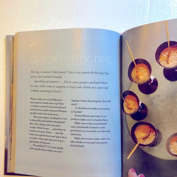 HOLIDAY PARTY IDEAS ADULT DRINKS COOKBOOK SASHA PIETERSE ‘IN GOOD TASTE’ NEW - Picture 8 of 15